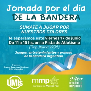 Jornada por el Día de la Bandera
