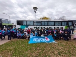 Los ganadores de Marcos Paz Nieve partieron rumbo a Villa Pehuenia