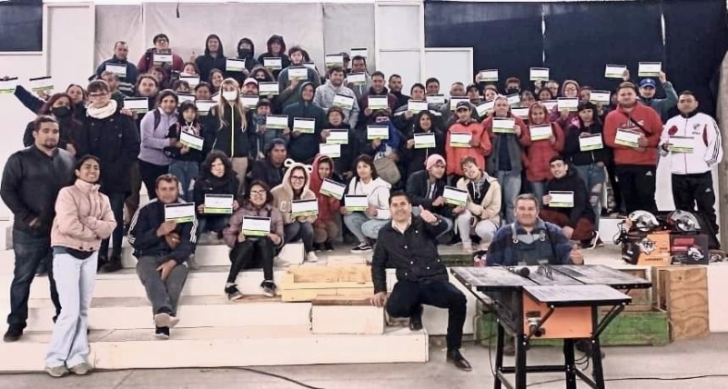 Nuevo taller de herrería en Marcos Paz