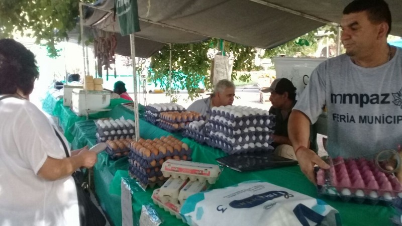 La feria Municipal pasó por el Paseo de la Estación