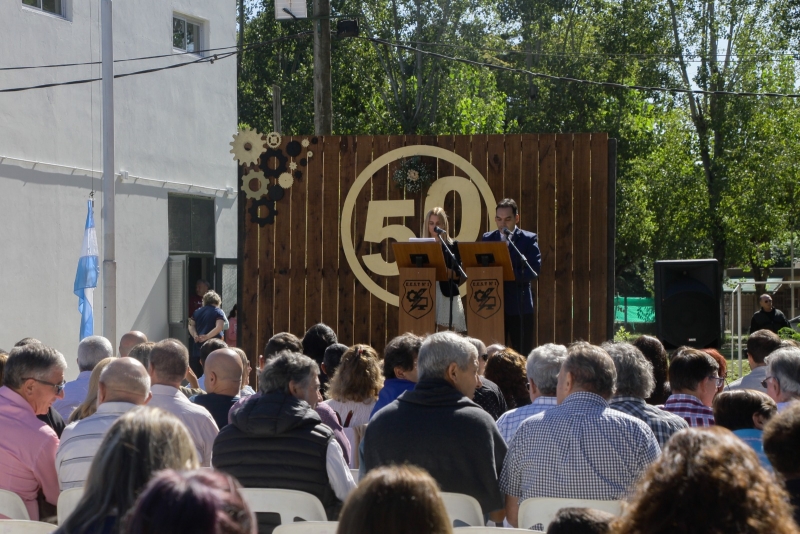 La Escuela Técnica Nº1 Juan XXIII celebró sus primeros 50 años