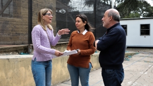 Entrega de apoyo económico y nuevas obras en la Escuela Agraria