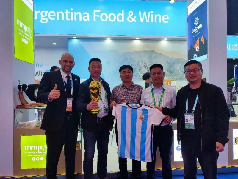 Marcos Paz presente en la Feria CIIE de Shanghai