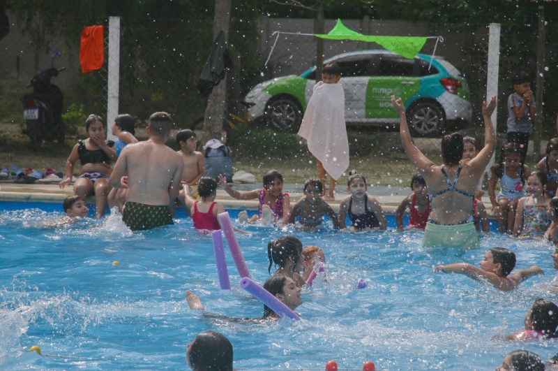 ¡Comenzaron las colonias de verano en Marcos Paz!