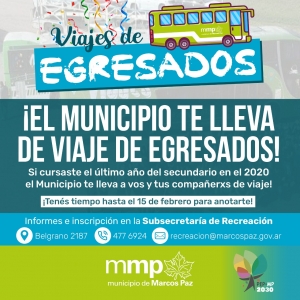 Viajes de Egresados