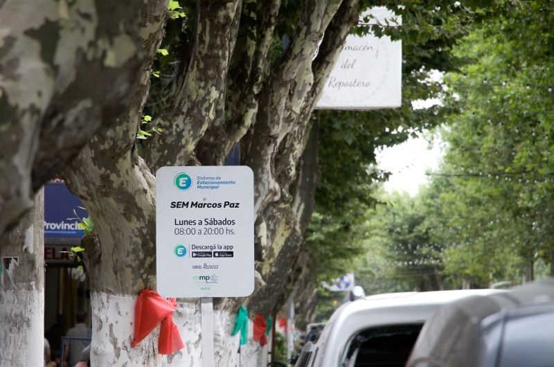 Lanzamiento oficial del Sistema de Estacionamiento Municipal Marcos Paz
