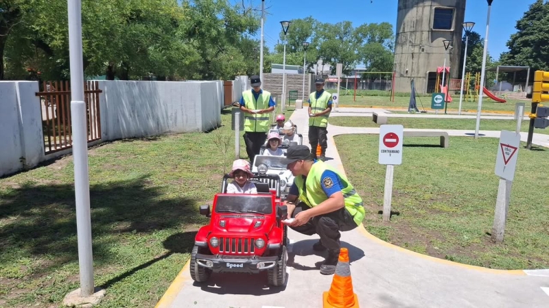 Siguen las visitas a la plazoleta de educaci&oacute;n vial