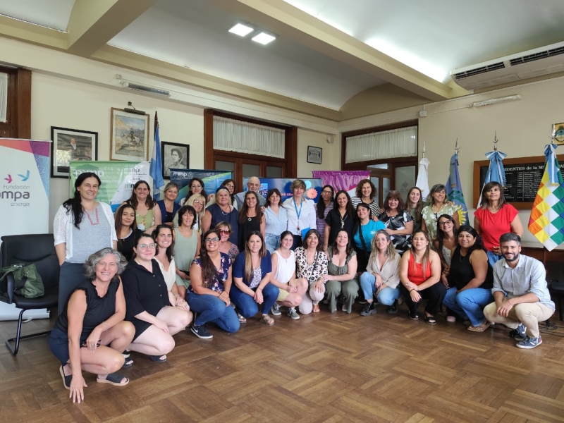 Presentación del programa MUNA en Marcos Paz