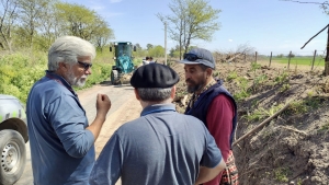 Avanza la obra de la nueva bicisenda en Marcos Paz