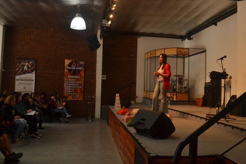 Siguen los cursos en Marcos Paz