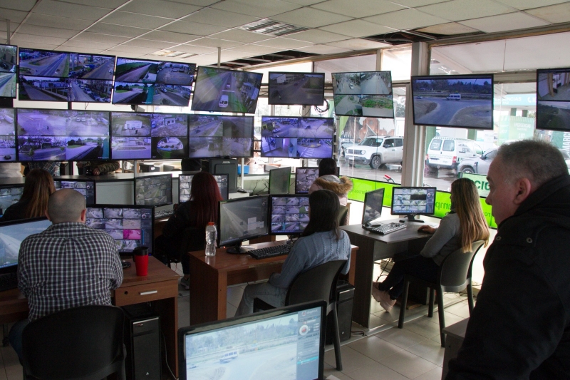 Visita del Intendente al Centro de Operaciones Municipal