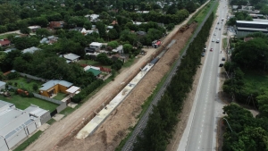 La obra p&uacute;blica no se detiene en Marcos Paz