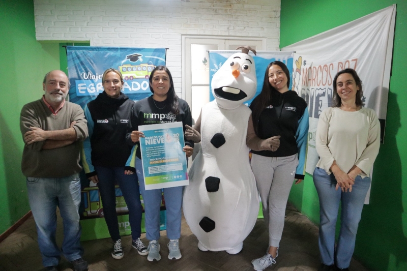 Se lanzó una novena edición de Marcos Paz Nieve