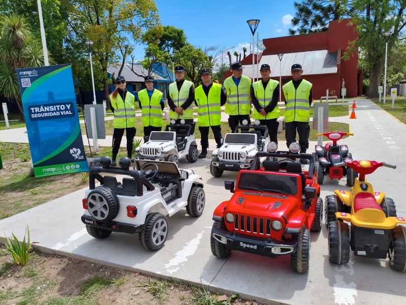 Nuevas visitas en la plaza de seguridad vial