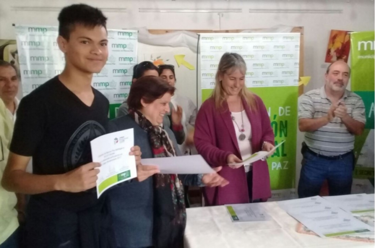 Reconocimiento a medallistas de Marcos Paz