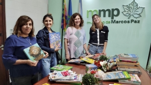 Entrega de libros