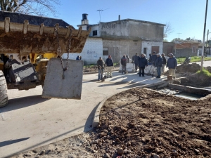 ¡Las obras en Marcos Paz no se detienen!