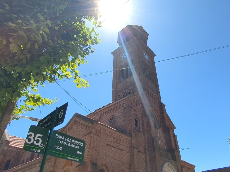 El Papa Francisco ya tiene su calle en Marcos Paz